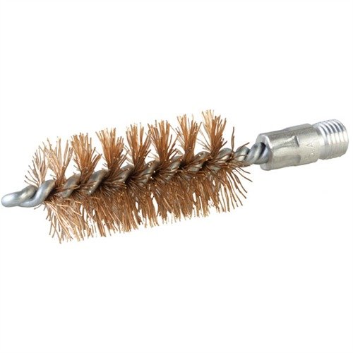 Las cepillos DOUBLE-TUFF™ son ideales para limpiar cañones muy sucios, con cerdas de bronce fosforado extra gruesas que no rayan, perfectos para eliminar depósitos de carbono.
