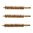 BROWNELLS 375 CALIBER "SPECIAL LINE" BRASS RIFLE BRUSH 3 PACK