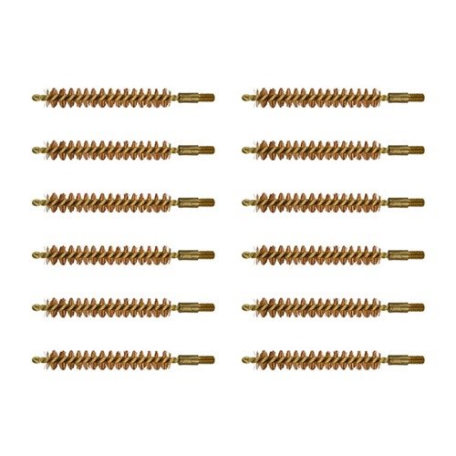 Las brochas de limpieza de la línea especial de Brownells tienen un mango de latón sin rayones y cerdas de bronce fosforado para una limpieza duradera y efectiva.
