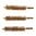 BROWNELLS 50 CALIBER "SPECIAL LINE" BRASS RIFLE BRUSH 3 PACK