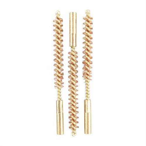 Las cepillos Dewey de la Línea Especial se enroscan directamente en las varillas recubiertas Dewey, con cerdas de bronce para una limpieza profunda y duradera.