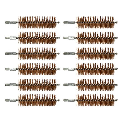 Limpia rápidamente y de forma segura las cámaras de tus escopetas con este cepillo de bronce de 20 gauge, resistente a la corrosión y duradero.