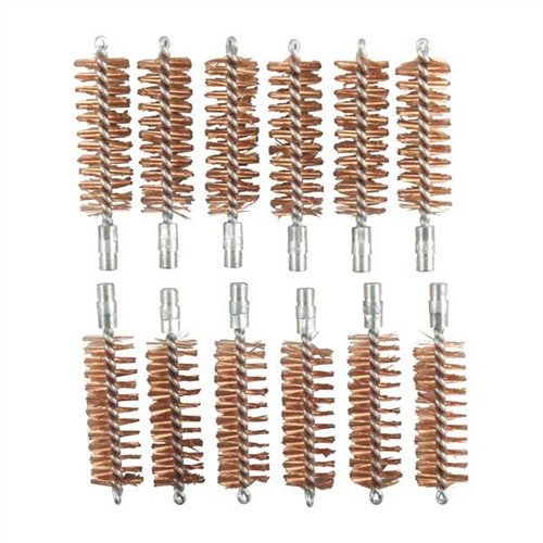 Limpia rápidamente y de forma segura las cámaras de tus escopetas con el cepillo de bronce de 12 gauge, resistente a la corrosión y duradero.