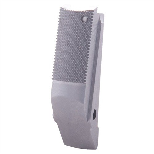 Elimina el perfil afilado del grip en tu 1911, reduce el volumen sin afectar la capacidad del cargador y ofrece diferentes patrones para personalizar.