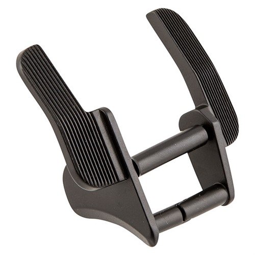 La seguridad ambidiestra Ed Brown 1911 ofrece un gran pad para una activación rápida, fabricada con acero de alta calidad y sin necesidad de modificar las empuñaduras.