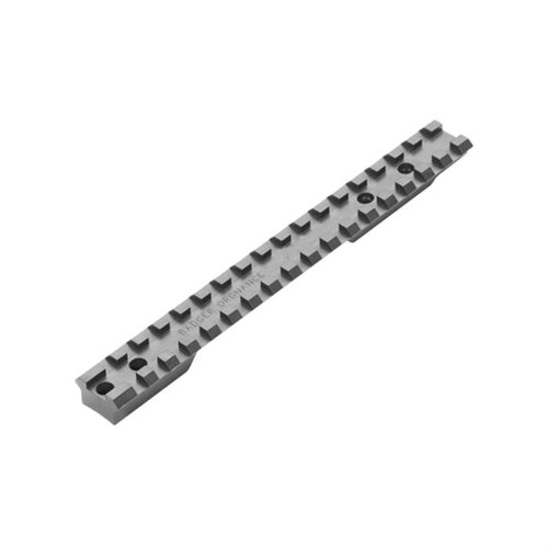 La riel Badger Ordnance para Remington 700 LA ofrece un ángulo incorporado para tiros de larga distancia, con un diseño robusto y compatibilidad MIL-STD 1913.