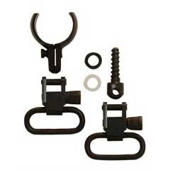 Los SLING SWIVEL SETS de GROVTEC US son de acero, sin partes plásticas, con sistema de liberación rápida y ajuste seguro, ideales para rifles de acción por palanca.