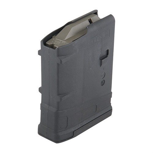 El PMAG LR/SR GEN M3 de MAGPUL es un cargador ligero y confiable de 10 disparos, fácil de limpiar y con diseño anti-tipping para un rendimiento óptimo.
