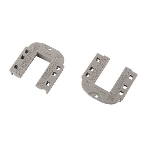El 1911A1 Aligner Insert es un accesorio que elimina el movimiento de los cargadores en el UPLULA, facilitando la carga de mags de 1911 y 9mm.