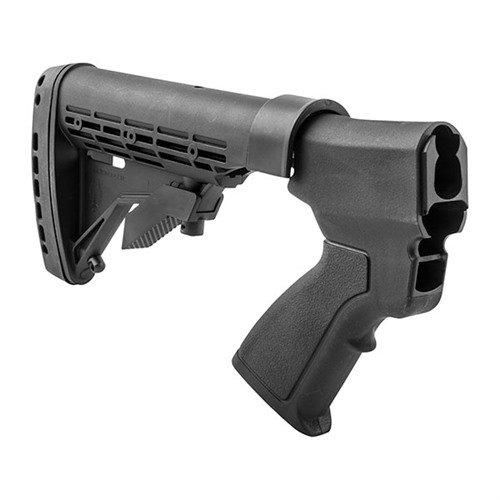 Convierte tu Remington 870 en un arma táctica fácil de controlar, con un sistema de supresión de retroceso que reduce el impacto y mejora la precisión.