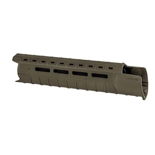 Los guardamanos MOE SL para AR-15/M4 ofrecen un diseño ligero, modular con ranuras M-LOK, fácil instalación y protección contra el calor del gas.