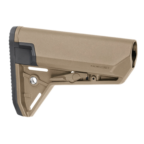 El MOE SL-S de Magpul ofrece un diseño delgado, almacenamiento a prueba de agua, y un ajuste sólido para tu AR-15, optimizando comodidad y funcionalidad.