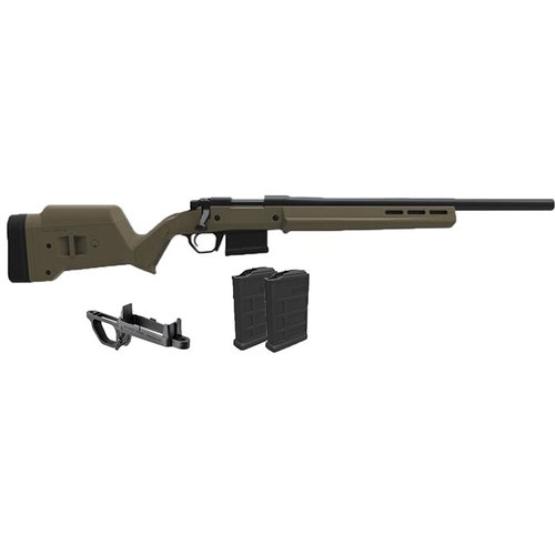 Mejora tu Remington 700 con la culata Magpul Hunter 700, compatible con M-LOK y dos cargadores PMAG 10 7.62 AC, ¡ideal para competición!
