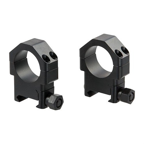 Los anillos TSR-W están fabricados en acero aleado, garantizando un contacto máximo con el visor y resistencia al retroceso, ¡perfectos para tus necesidades de tiro!