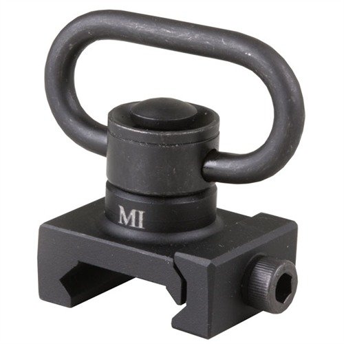 El MCTAR-08HD de Midwest Industries ofrece un punto de anclaje de sling resistente, con un swivel de liberación rápida y diseño duradero para operaciones tácticas.