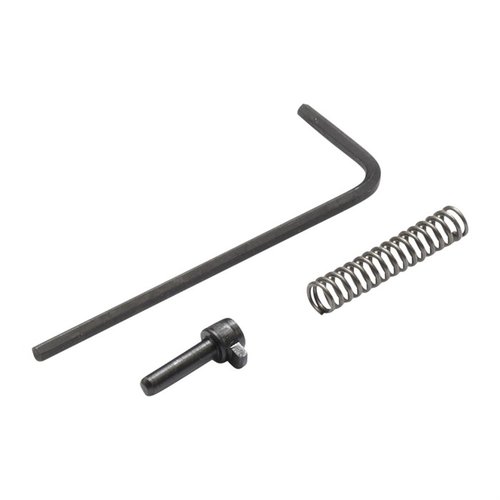 El 1911 MAGAZINE RELEASE LOCK & SPRING de NIGHTHAWK CUSTOM te ofrece un botón más largo para un cambio de cargador rápido y seguro, ¡ideal para momentos críticos!