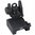 MIDWEST INDUSTRIES AR-15  FLIP-UP ADJUSTABLE MCTAR-SPLP REAR SIGHT BLACK