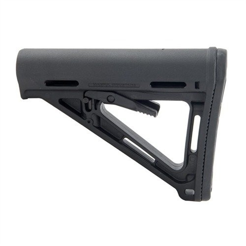 El stock Magpul MOE para AR-15 es ligero, duradero y ergonómico, con ajuste rápido y diseño que evita enganches, ideal para mejorar tu experiencia de tiro.