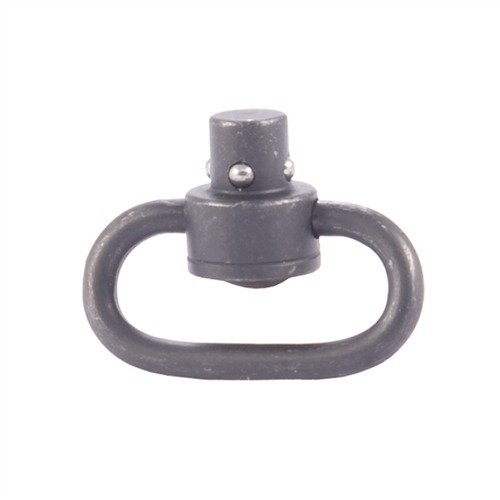 El QUICK-DETACH SLING SWIVEL de VLTOR es un gancho de acero inoxidable resistente que se adapta a receptáculos QD, permitiendo una rápida conexión y desconexión.