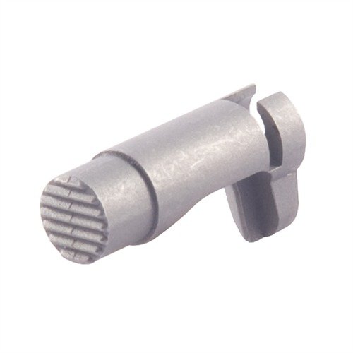 El 1911 EXTREME SERVICE MAGAZINE CATCH ofrece una liberación rápida y segura, con un botón serrado que mejora el agarre y evita atrapamientos de cargadores.