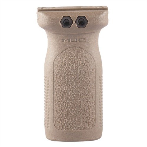 El RVG de MAGPUL es un agarre vertical ligero que mejora el control del arma, con diseño ergonómico y texturizado para un agarre seguro en cualquier clima.