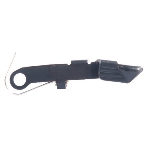 El 3-PIN EXTENDED SLIDE STOP para GLOCK® facilita recargas suaves y un rápido retorno a batería, con un pad más grande y fácil de ubicar para liberar el slide.