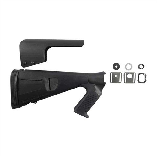 El URBINO Tactical Buttstock mejora la comodidad y maniobrabilidad con armadura corporal, cuenta con un diseño ergonómico y un pad Limbsaver® para reducir el retroceso.