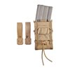 El portamagazines TACO Rifle Molle de High Speed Gear asegura cualquier magazine de rifle con un agarre ajustable y silencioso, ideal para diversas situaciones.