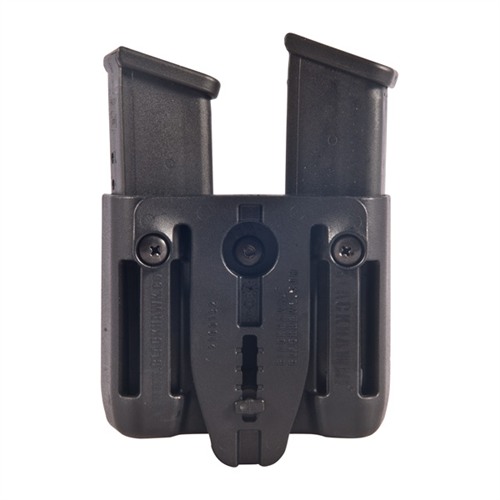 BLACKHAWK Single Stack Mag Case Finition mate pour 9 mm, 10 mm, 40 Cal, et .45 Cal, Noir