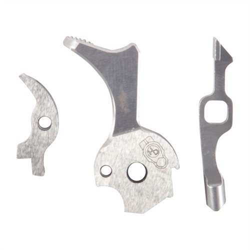 El set de martillo e ignición 1911 Retro ofrece un diseño bajo y sin mordidas, componentes de acero de herramienta y ángulos listos para modificar el disparo.