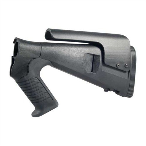 El URBINO TACTICAL BUTTSTOCK mejora la comodidad y maniobrabilidad con armadura, cuenta con un diseño ergonómico y reducción de retroceso para un mejor control.