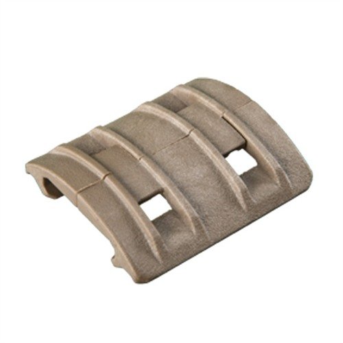 Los paneles XTM Enhanced son cubiertas de bajo perfil que se instalan fácilmente en rieles Picatinny, con textura antideslizante y clips para cables.