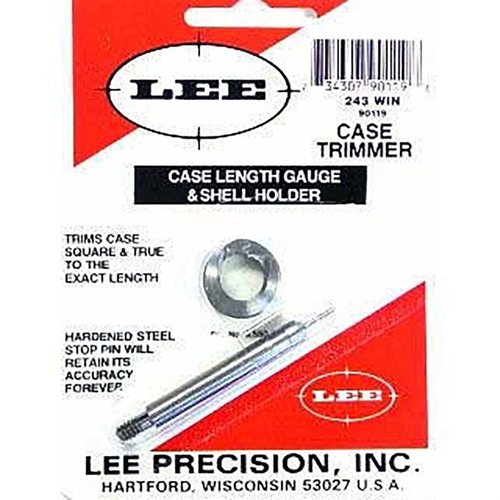El Gauge de Longitud de Caso Lee es una herramienta precisa y fácil para recortar y nivelar la boca del cartucho. Perfecto con el Case Conditioning Kit o Cutter and Lock Stud.