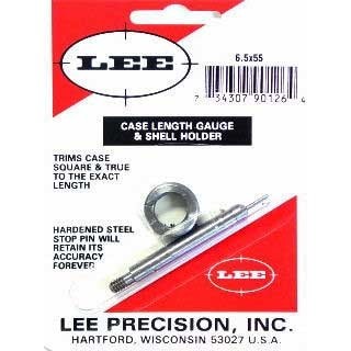 El Case Length Gauge de LEE Precision es una herramienta precisa y fácil de usar para recortar y nivelar la boca del cartucho, compatible con Cutter y Lock Stud.