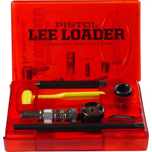 El Lee Loader es un sistema completo de recarga que incluye todo lo necesario: Sizing Die, Decapping Chamber, Bullet Seater y más. ¡Recarga fácil y efectiva!