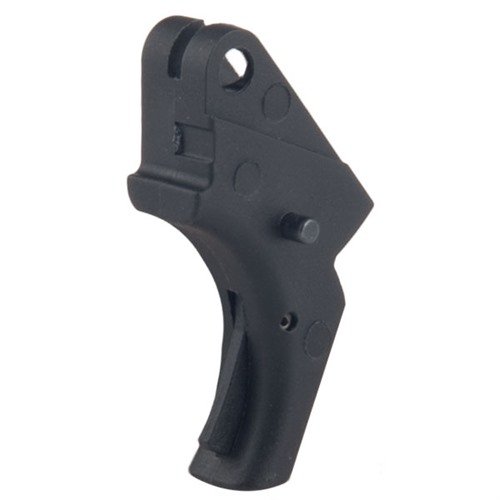 Mejora tu tiro con el Polymer AEK Trigger Kit de Apex, que reduce el pre-travel en un 20% y ofrece una superficie cómoda y segura para disparar.