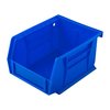 SINCLAIR INTERNATIONAL STACKABLE BULLET BIN, SMALL, BLUE