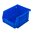 SINCLAIR INTERNATIONAL STACKABLE BULLET BIN, SMALL, BLUE