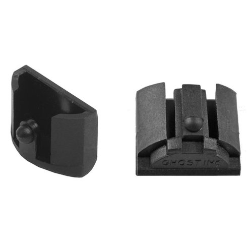 El kit de GRIP PLUG para GLOCK Gen 4 de GHOST incluye dos tapones que protegen tu pistola de la suciedad y mejoran la recarga en entornos hostiles.