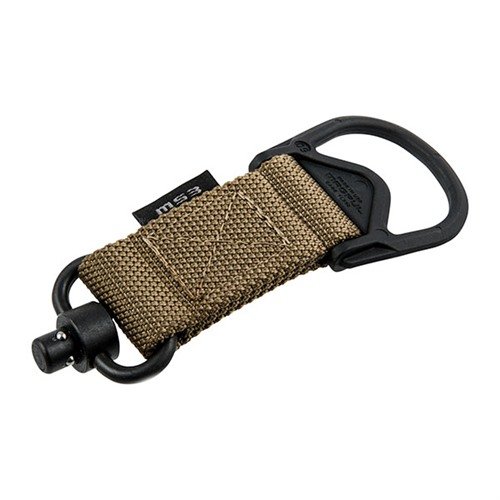 Convierte fácilmente entre configuraciones de un punto y dos puntos con el adaptador MS1/MS3, fabricado en EE. UU. con materiales duraderos y cómodos.