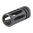 BRAVO COMPANY EXTENDED A2 FLASH SUPPRESSOR 22 CALIBER 1/2-28 STEEL BLACK