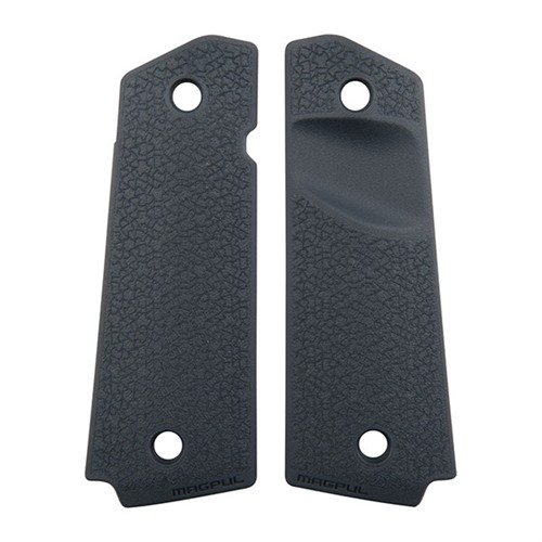 Las MOE Grip Panels para 1911 son de polímero reforzado, ofrecen textura antideslizante, corte agresivo para liberación de magazine y son compatibles con seguridades ambidiestras.