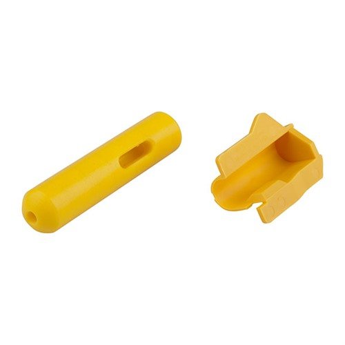 El M1 Muzzle Buddy alinea correctamente la caña de limpieza, permite invertir el cepillo sin quitarlo y tiene un puerto para solvente. ¡Protege tu cañón!