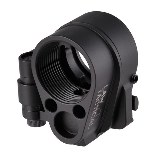 El adaptador Law Tactical permite añadir una culata plegable a cualquier AR-15, optimizando el transporte y despliegue en entornos difíciles.