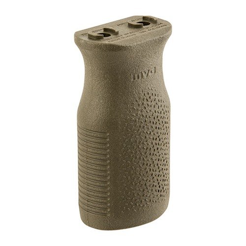 El M-LOK MVG es un agarre vertical ligero de polímero, que ofrece control seguro en cualquier entorno y se adapta perfectamente a tu técnica de tiro.