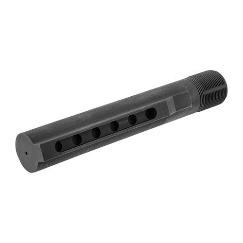 El BCM Mil-Spec Receiver Extension está fabricado en EE. UU. con aluminio 7075 T6 de alta calidad y acabado anodizado, ideal para tu AR-15/M16.
