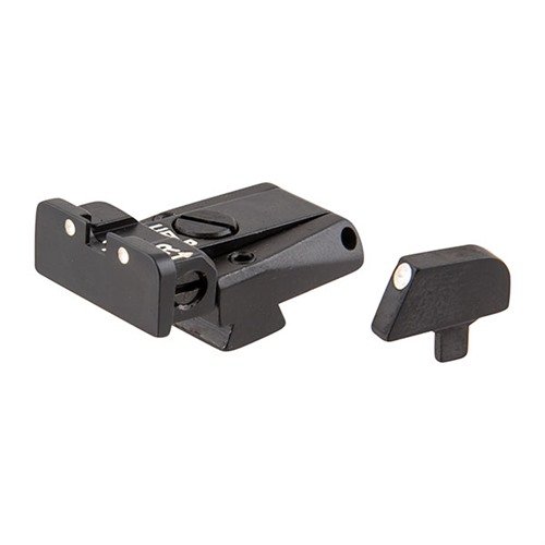 Mejora tu arma con el COLT ADJUSTABLE SIGHT SET de L.P.A. SIGHTS: diseño compacto, ajuste micrométrico y fácil instalación con herramientas incluidas.