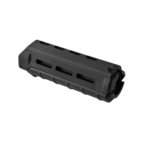 Los guardamanos Magpul MOE M-LOK son ligeros y resistentes, perfectos para AR-15/M16, con ranuras M-LOK para accesorios como montajes de luz y empuñaduras.
