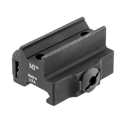 El soporte QD para Mini ACOG de Midwest Industries ofrece un funcionamiento suave, ajuste sin herramientas y es compatible con los modelos TA33 y TA44.