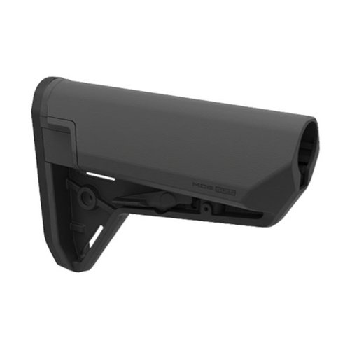 El MOE SL-S de Magpul es un stock colapsable para AR-15 que ofrece almacenamiento a prueba de agua, mejor comodidad y un diseño delgado y ligero.
